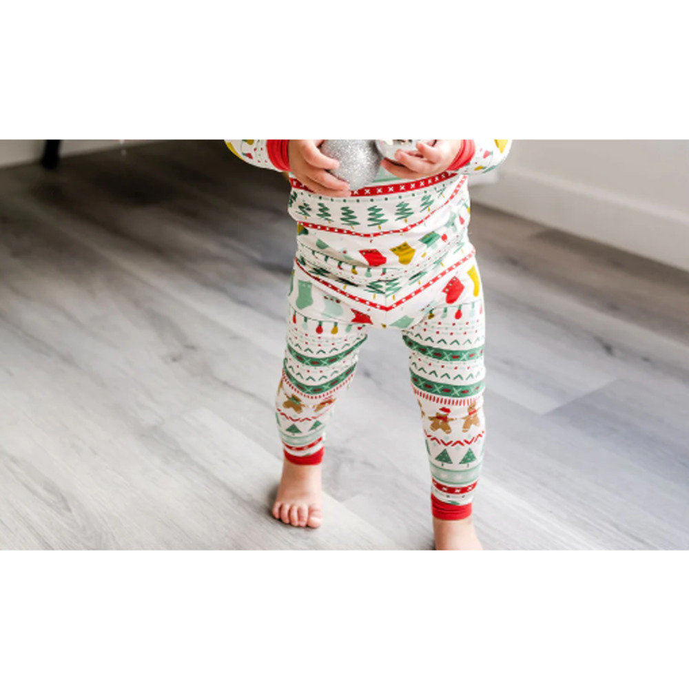 LITTLE SLEEPIES Pajama Pants ONLY Christmas 2T